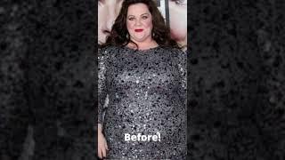 Melissa McCarthy Incredible 75 Pound Weight Loss Transformation! #shorts #weightloss