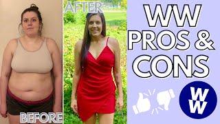 WW (WEIGHTWATCHERS) PROS & CONS | My Weight Loss Journey | Sustainably Losing Over 70 LBS