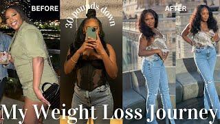 MY WEIGHT LOSS JOURNEY | How I Transformed My Life In 6 Months | No Strict Diet + Tips!