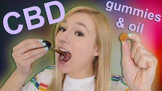 MY FIRST TIME TRYING CBD GUMMIES | Review & Unboxing