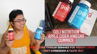 APPLE CIDER VINEGAR GUMMIES FOR WEIGHT LOSS!!! | REVIEW & TASTE TEST