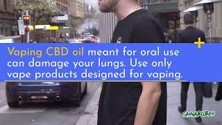 Can You Vape CBD Oil?