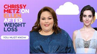 Chrissy Metz on Ellen after Weight loss