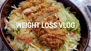 WEIGHT LOSS VLOG✨ Electrolyte gummies, spicy crispy chicken salad & more!!