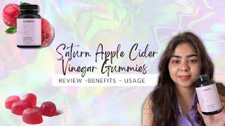 Saturn apple cider vinegar gummies| acv gummies for weight loss| diabetes|cholesterol & skin|