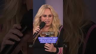 Rebel Wilson on her agent telling her losing weight would hurt her career #makingtheshift