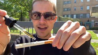 I Dropped 1000mg CBD Oil Onto a Cigarette to Enjoy the Most Relaxing Buzz Ever