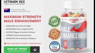 Vitamin Dee Male Enhancement Gummies Australia