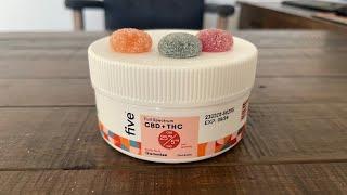 Did Five CBD + THC Gummies Give Me A Buzz? My Review and Experience