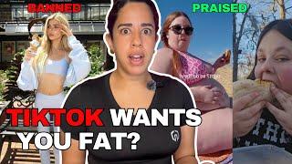TIKTOK is SKINNY Shaming | Liv Schmidt Banned vs FAT Acceptance Praise
