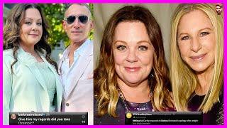 Melissa McCarthy reacts to Barbra Streisand weight loss BACKLASH